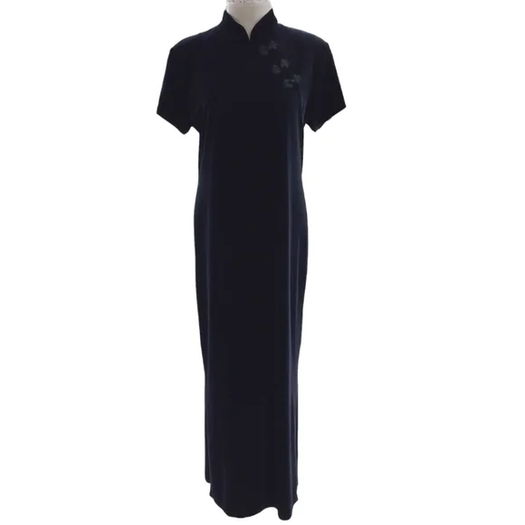 Teddi | Dresses | Teddi Evening Velour Maxi Dress Womens Sz 2 Black Velvety Stretch Silky Inside | Poshmark Teddi | Dresses | Teddi Evening Velour Maxi Dress Womens Sz 2 Black Velvety Stretch Silky Inside | Poshmark